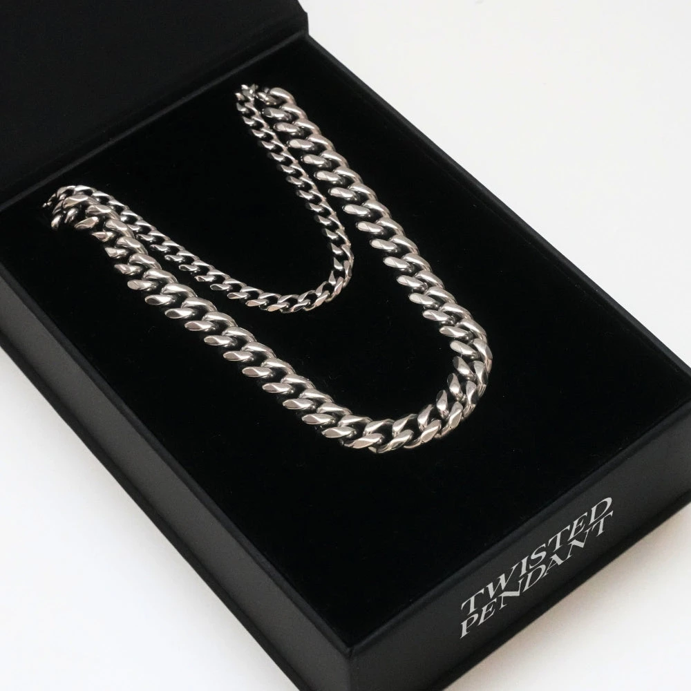 Silver Cuban Stack - 5MM / 8MM 7 Silver Cuban Stack - 5MM / 8MM - Image 5