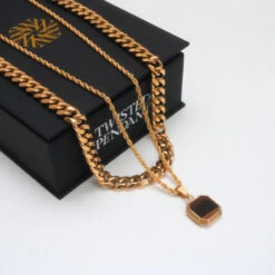 Tigers Eye Set (Gold) 13 Tigers Eye Set (Gold) -Men Jewelry Store 8 dd0b9e27 9c56 4005 92af 348d212e36e5