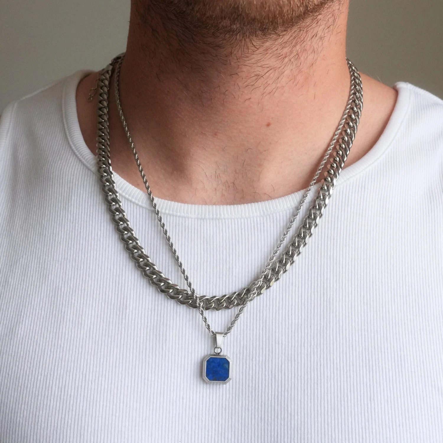 Lapis Lazuli Set (Silver) 7 Lapis Lazuli Set (Silver) - Image 5