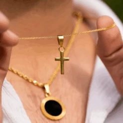 Mini Cross (Thin Chain) - 925 Silver -Men Jewelry Store 8 fb6083bf c7ae 44fa 91b5 d0aa9d767bfa