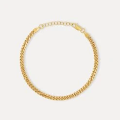 23K Gold Miami Cuban Bracelet (4MM)