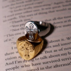 Cross Ring - Silver -Men Jewelry Store 9 34fb98f8 4663 48f6 bf04 4f11c3441125