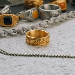 Verve Ring - Gold -Men Jewelry Store AR509249