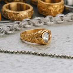 Axis Ring - Gold -Men Jewelry Store AR509307