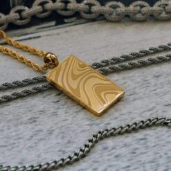 Wave - Gold -Men Jewelry Store AR509469