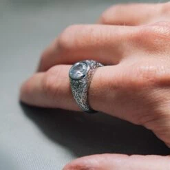 Axis Ring - Silver -Men Jewelry Store AR509516