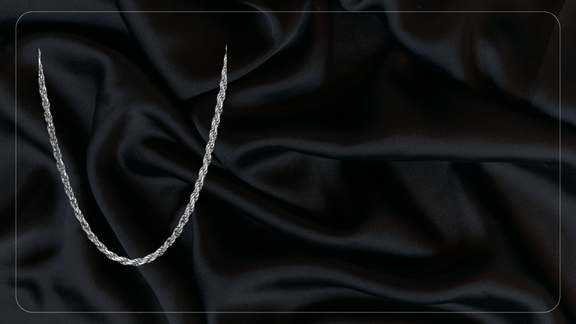 Jewelry Store -Men Jewelry Store Black and White Gradient Silk Texture Bold Elegant Simple Luxury Diamond Store Presentation 2