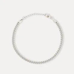Silver Cuban Bracelet (3MM)