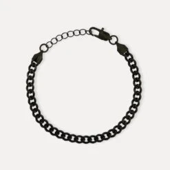 Black Cuban Bracelet (5MM)