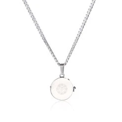 Dragon Tiger - Silver -Men Jewelry Store DRAGON TIGER YING YANG PENDANT NECKLACE V2