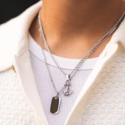 Anchor - Silver 14 Anchor - Silver -Men Jewelry Store DSC05014