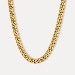 Gold Chunky Cuban Chain (12MM)