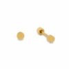 Minimal Stud (Gold) -Men Jewelry Store GoldStudEarring 3mm e6d231bf 8826 435e a0c7 537d2139f4c3