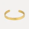 Hammered Cuff - Gold -Men Jewelry Store HAMMERED CUFF