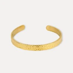 Hammered Cuff - Gold