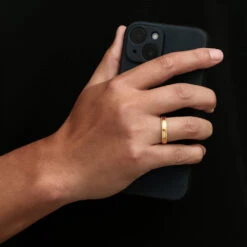 Ridge Ring - Gold -Men Jewelry Store IMG 0043