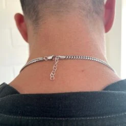 925 Silver Miami Cuban Chain (4MM) -Men Jewelry Store IMG 6519