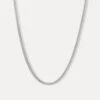 Silver Franco Chain (4MM) -Men Jewelry Store SILVER FRANCO 4MM
