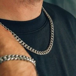 Silver Cuban Set (8MM) -Men Jewelry Store Untitled design 47