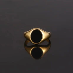 Black Onyx Signet Ring - Gold -Men Jewelry Store image c1d4ac98 2ea3 4ee8 ab65 573fce19c810
